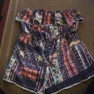Beautiful print romper